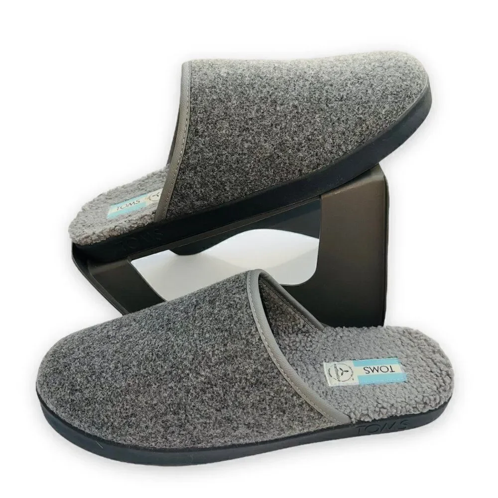‎Toms Harbor Slip-on Slippers Grey Men's 10